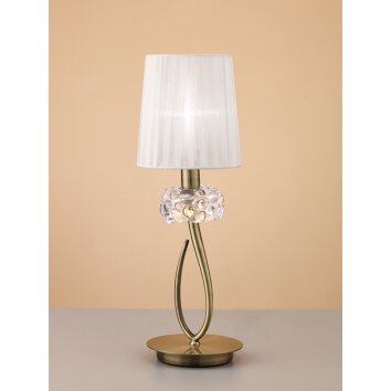 Mantra LOEWE Table Lamp brown, 1-light source