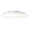 Brilliant VIKTOR Ceiling Light LED silver, 1-light source, Remote control, Colour changer