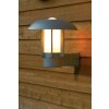 Konstsmide Heimdal wall light silver, 1-light source