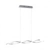 Paul Neuhaus POLINA pendant light LED stainless steel, 2-light sources