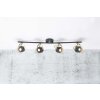 Nordlux LOTUS ceiling spotlight brass, black, 4-light sources