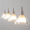 Masterlight Caterina hanging light LED matt nickel, 4-light sources