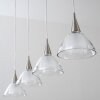 Masterlight Caterina hanging light LED matt nickel, 4-light sources