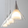 Masterlight Caterina hanging light LED matt nickel, 4-light sources