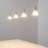 Masterlight Caterina hanging light LED matt nickel, 4-light sources