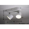 Philips STAR spotlight LED white, 2-light sources