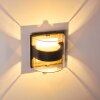 SAUERBEK Outdoor Wall Light LED black, 2-light sources