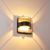 SAUERBEK Outdoor Wall Light LED black, 2-light sources