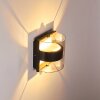 SAUERBEK Outdoor Wall Light LED black, 2-light sources