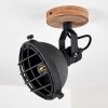 ONSALA ceiling spotlight brown, black, 1-light source