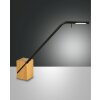 Fabas Luce VIKTOR Table Lamp LED Light wood, black, 1-light source