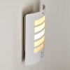 Outdoor Wall Light Alslev white, 1-light source, Motion sensor