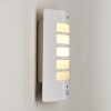 Outdoor Wall Light Alslev white, 1-light source, Motion sensor