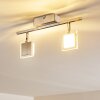 PINEY Ceiling light LED matt nickel, 2-light sources