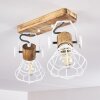 Nifun Ceiling Light brown, white, 2-light sources