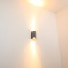Boda Outdoor Wall Light grey, 2-light sources