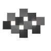 Grossmann CREO Ceiling Light LED black, 4-light sources