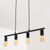 MAIDFORD Pendant Light black, 4-light sources