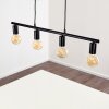 MAIDFORD Pendant Light black, 4-light sources