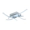 Eglo VALMORA ceiling light LED chrome, 4-light sources
