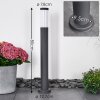 GABORONE path light anthracite, 1-light source