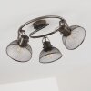 OKSEVEJ Ceiling Light grey, 3-light sources