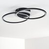 Lithgow Ceiling Light LED black, 1-light source