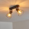 Bitterroot Ceiling Light brown, Dark wood, 2-light sources