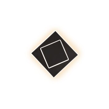 Wall Light Mantra DAKLA LED black, 1-light source