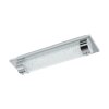 Eglo TOLORICO ceiling light LED chrome, Crystal optics, 1-light source