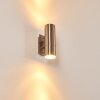 Malaga outdoor wall light stainless steel, 2-light sources
