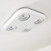 Granada ceiling spotlight LED white, 4-light sources