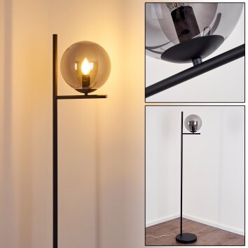 HOGATZA Floor Lamp black, 1-light source