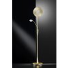 Trio-Leuchten Quebec Floor Lamp LED brass, 2-light sources