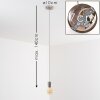 Cispus Pendant Light matt nickel, 1-light source