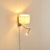 Wiby Wall Light LED matt nickel, 2-light sources