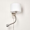 Wiby Wall Light LED matt nickel, 2-light sources