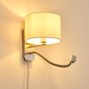 Wiby Wall Light LED matt nickel, 2-light sources