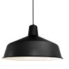 Steinhauer BLACKMOON Pendant Light black, 1-light source