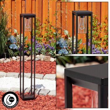 Baoshan path light black, 1-light source