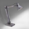 Leuchten-Direkt SAMIA Table Lamp grey, 1-light source