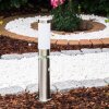 Avize outdoor pedestal light stainless steel, 1-light source, Motion sensor