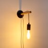OKSEOER Wall Light light brown, black, 1-light source