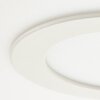 Brilliant ODELLA Ceiling mounting panel LED white, 1-light source, Remote control, Colour changer