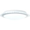 Brilliant DINOS Ceiling Light LED silver, 1-light source, Remote control, Colour changer