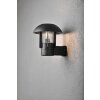 Konstsmide Heimdal wall light black, 1-light source