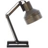 Brilliant Hardwork Table Lamp stainless steel, black, 1-light source