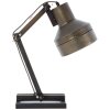 Brilliant Hardwork Table Lamp stainless steel, black, 1-light source