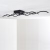 FLOW Ceiling light LED black, 2-light sources