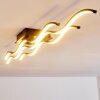 FLOW Ceiling light LED black, 2-light sources